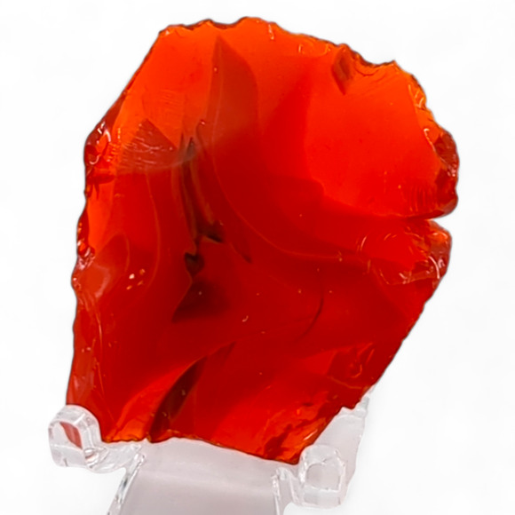 Amberina and Ruby Swirl Slag Art Glass Cullet #4S66 - Picture 1 of 6